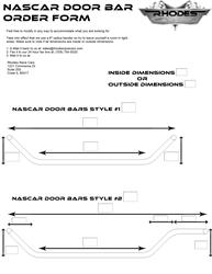 Rhodes Race Cars Nascar Style Door Bars