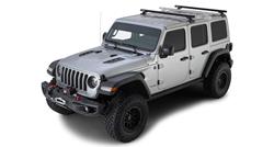 Rhino-Rack USA Heavy-Duty RCL Roof Racks for 2018-2025 WRANGLER - JB0880