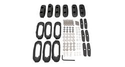 Rhino-Rack - Roof Rack Components for 2013-2018 LAND CRUISER, 2008-2015 LX570 - RCP17-BK