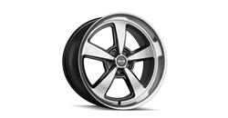 Ridler 652 Series Gloss Black Wheels with Diamond Cut Lip