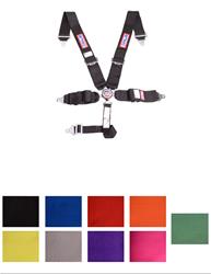 RJS Racing Equipment Seat Belt Harness 1033109; 3.000" Green 6-Point Cam-Lock