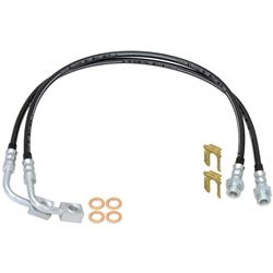 Rock Jock Brake Lines, Direct Fit CE-9807RBLK