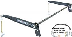 Rock Jock Antirock Sway Bars for 2007-2017 WRANGLER, 2018 WRANGLER JK - RJ-236200-101