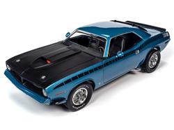 AUTO WORLD AMM1225 1:18 Scale 1970 Plymouth AAR Barracuda Diecast