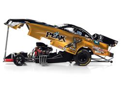 AUTO WORLD AWN020 1:24 Scale 2023 John Force Peak 50th Anniversary