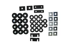 Real-Deal Steel Body Mount Hardware BMKS-567