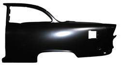 Real Deal Steel Quarter Panels for 1955 BEL AIR, ONE-FIFTY SERIES, TWO-TEN SERIES - SQPL-55