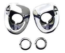 Real Deal Steel Windshield Wiper Escutcheons WWE-56