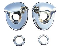 Real Deal Steel Windshield Wiper Escutcheons WWE-57