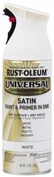 Rust-Oleum Universal Spray Paint 12 Oz. Satin White 245210