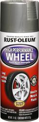 Rust-Oleum High Performance Wheel Coating 11 Oz. Gloss Gray/Silver 248927