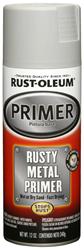 Rust-Oleum Rusty Metal Primer 12 Oz. Flat Gray/Silver 249331
