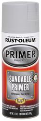 Rust-Oleum Sandable Primer 12 Oz. Flat Gray/Silver 252472