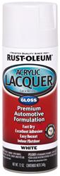 Rust-Oleum Automotive Acrylic Lacquers 12 Oz. Gloss White 253364