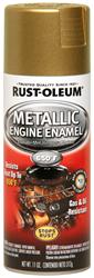 Rust-Oleum Engine Enamel Sprays 11 Oz. Metallic Gold 257384