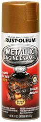 Rust-Oleum Engine Enamel Sprays 11 Oz. Metallic Orange 257388