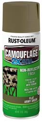 Rust-Oleum Specialty Camouflage Paint 12 Oz. Flat Green 279176