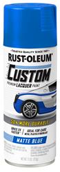 Rust-Oleum Premium Custom Lacquer Paint 11 Oz. Matte Blue 311485