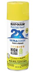 Rust-Oleum Painter's Touch 2X Ultra Cover Paint 12 Oz. Gloss Yellow 331173