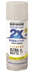 Rust-Oleum Painter's Touch 2X Ultra Cover Paint 12 Oz. Matte Gray/Silver 331184