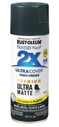 Rust-Oleum Painter's Touch 2X Ultra Cover Paint 12 Oz. Matte Gray/Silver 331187