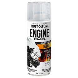 Rust-Oleum Engine Enamel Ceramic Coating Spray Paint 11 Oz. Gloss Clear 363572