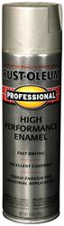 Rust-Oleum Professional High Performance Enamel Spray Paint 14 Oz. Gloss Gray/Silver 7519838