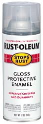 Rust-Oleum Stops Rust Crystal Clear Enamel 12 Oz. Gloss Clear 7701830