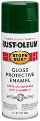 Rust-Oleum Stops Rust Protective Enamel Sprays 12 Oz. Gloss Green 7733830