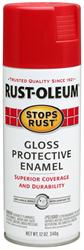 Rust-Oleum Stops Rust Protective Enamel Sprays 12 Oz. Gloss Red 7762830