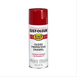 Rust-Oleum Stops Rust Protective Enamel Sprays 12 Oz. Gloss Red 7763830