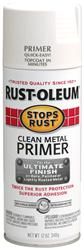 Rust-Oleum Stops Rust Clean Metal Primer Sprays 12 Oz. Flat White 7780830
