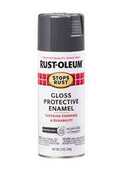 Rust-Oleum Stops Rust Protective Enamel Sprays 12 Oz. Gloss Gray/Silver 7784830