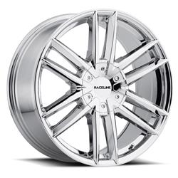 Raceline Wheels 158B Impulse Gloss Black Wheels 22x9.5