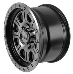 Raceline Wheels 928M Monster Machined Face Street Lock Wheels with Matte Black Accents 928M-79080-12