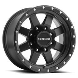 Raceline Wheels 935B Defender Matte Black Wheels 16x6.5