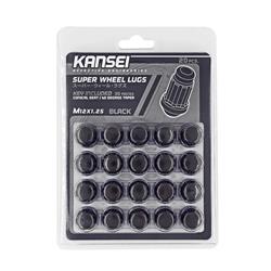 Kansei Wheels Wheel Center Caps K-L3806BK