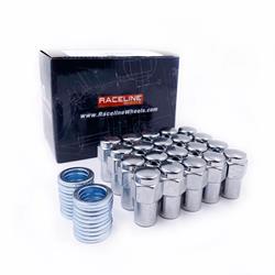 Raceline Wheels Lug Nuts and Lug Bolts L1740-20NV