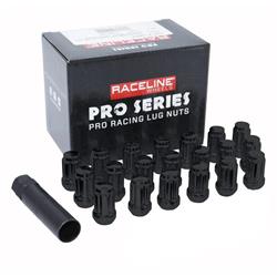 Raceline Wheels Lug Nuts and Lug Bolts L73806BKANV