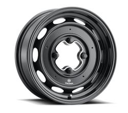 Raceline Wheels MW-430B Interceptor Satin Black Wheels 15x5.5