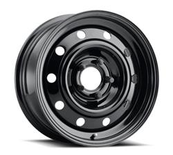 Mobelwagen Wheels MW-901B Stahl Gloss Black Wheels 16x7