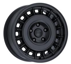 Nomad Wheels Co 502 Arvo Satin Black Wheels 17x8.5