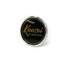 Kansei Wheels Wheel Center Caps K-CP-GOLD-BLACK-GEL