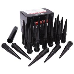 Raceline Wheels Lug Nuts and Lug Bolts L793807XLBK6NV