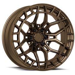 MTX Wheels X302BZ Phantom 6 Satin Bronze Wheels
