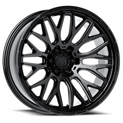 MTX Wheels X303GB Typhoon Gloss Black Wheels