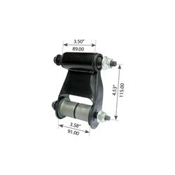 Excel Ring Pinion and Axle - Leaf Spring Shackles and Hangers for 2004-2008 F-150, 2006-2008 MARK LT - 65-23001