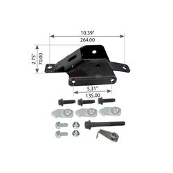 Excel Ring Pinion and Axle - Leaf Spring Shackles and Hangers for 2001-2002 EXPLORER SPORT TRAC - 65-23006