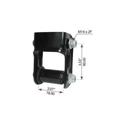 Excel Ring Pinion and Axle Leaf Spring Shackles and Hangers 65-25004