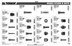 Dorman 4-Drawer Wheel Hardware Assortments